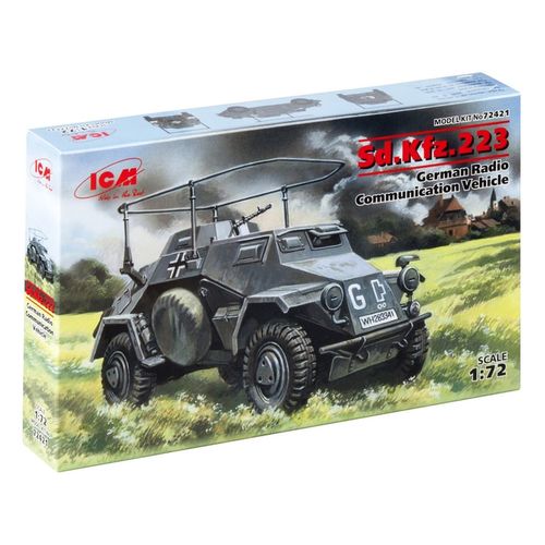 Model Kit Military - Sd.Kfz.223 German Radio Communication Vehicle 1:72 slika 1