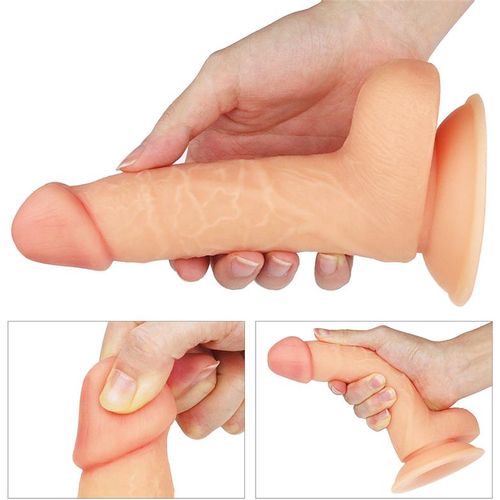 Lovetoy Ultra Soft Dude dildo 8" 20,5cm x 4cm slika 8