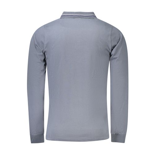 NORWAY 1963 MEN'S LONG SLEEVE POLO SHIRT GREY slika 2