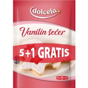 Dolcela Vanilin šećer 8 g 5+1 Gratis