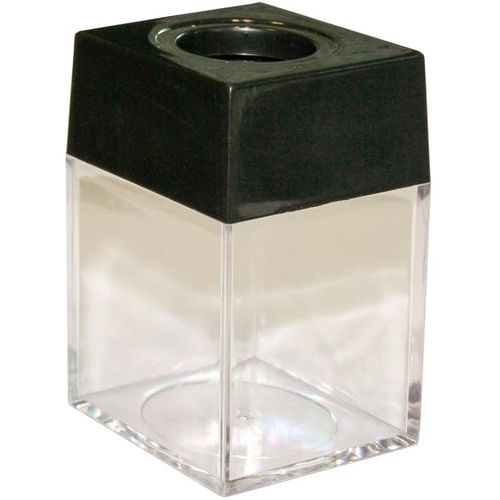 Kutija za spajalice prozirna s magnetom slika 1