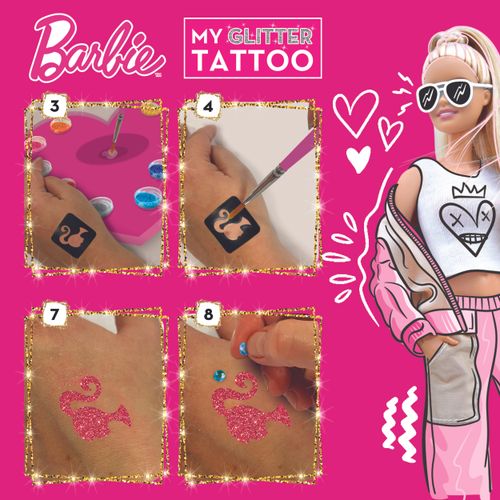 BARBIE GLITTER TATTOO slika 6