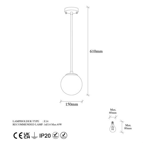 Opviq Luster, 942FLG1156 slika 6