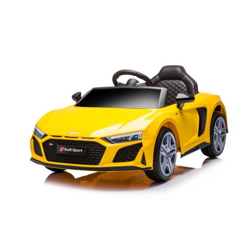 Licencirani auto na akumulator Audi R8 Lift A300 - žuti slika 9