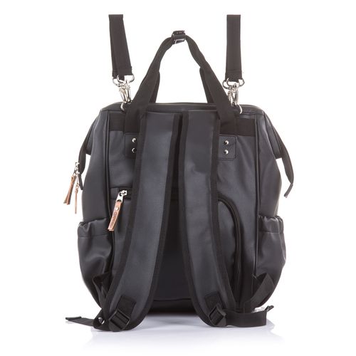 Chipolino torba / ruksak Black leather  slika 4