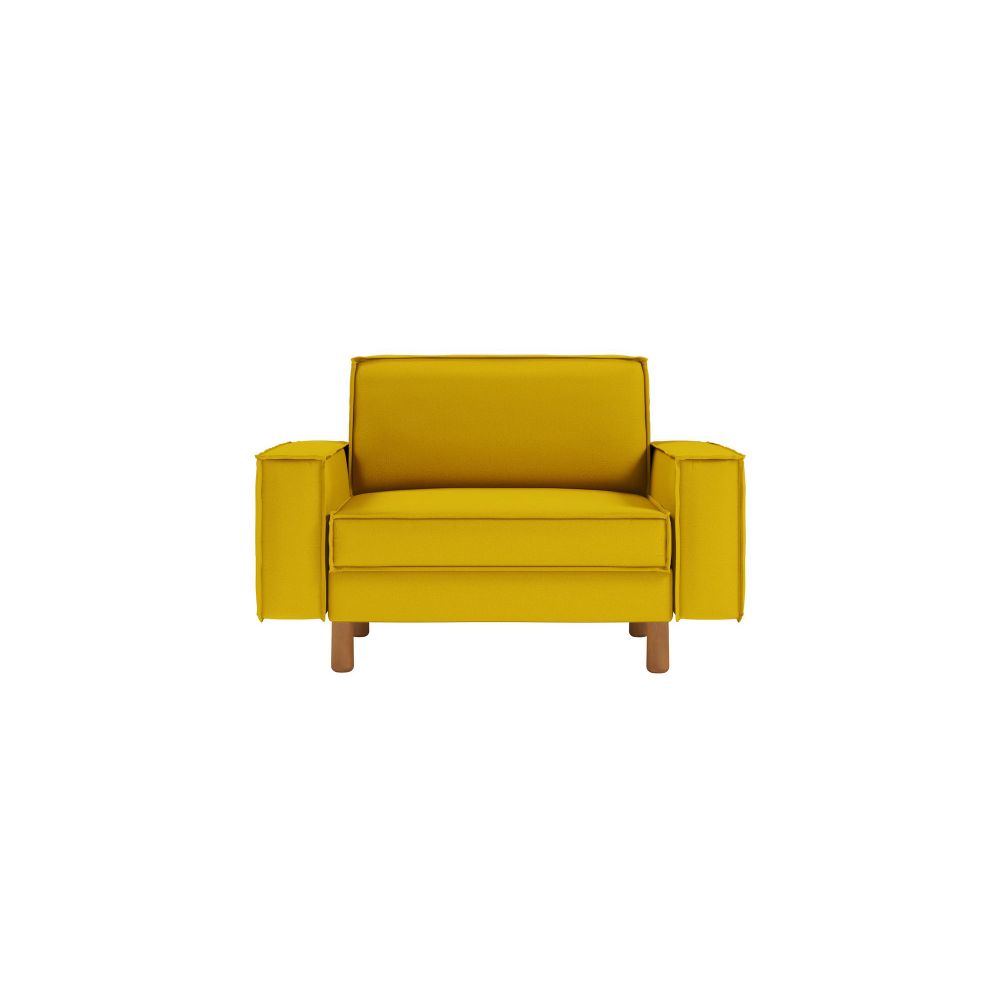 Sofa za Jednu Osobu Sparrow Loveseat - boje: suncokret orah slika 2