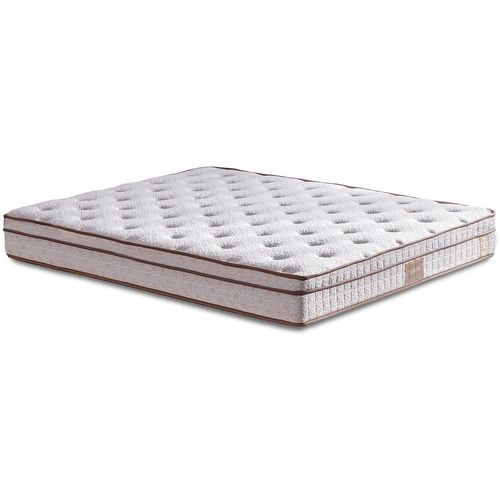 Helen - Light Brown (160 x 200) Light Brown Double Mattress, Base & Headboard slika 7