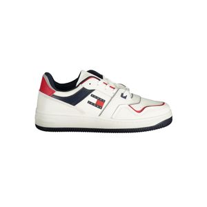 TOMMY HILFIGER MEN'S SPORTS SHOES WHITE