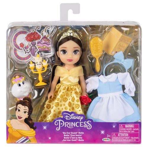 Disney Beauty and the Beast Belle doll 15cm slika 1