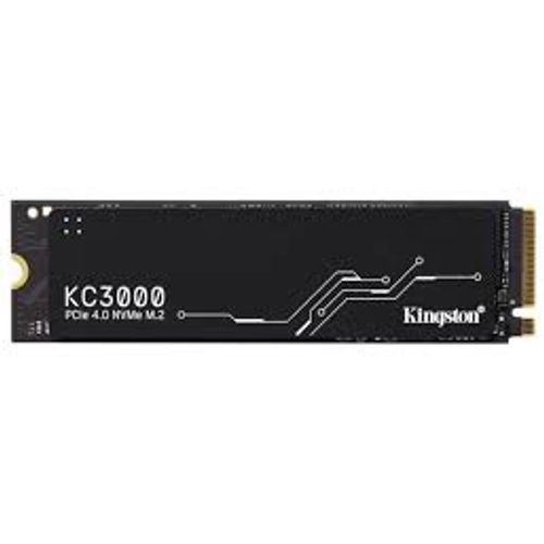 SSD KINGSTON KC3000 512GB M.2 NVMe crna slika 1