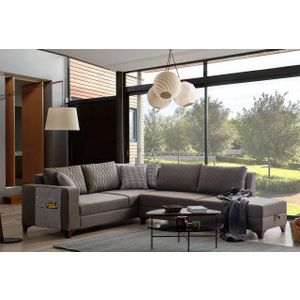 Ugaona Sofa Loft - smeđa boja