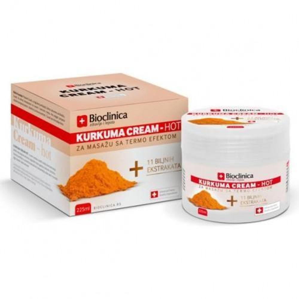Kurkuma Krema Hot 225 ml slika 1