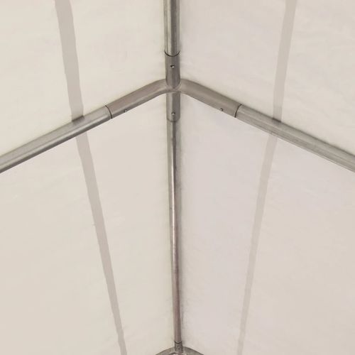 Vrtni šator od PVC-a 4 x 6 bijeli slika 23