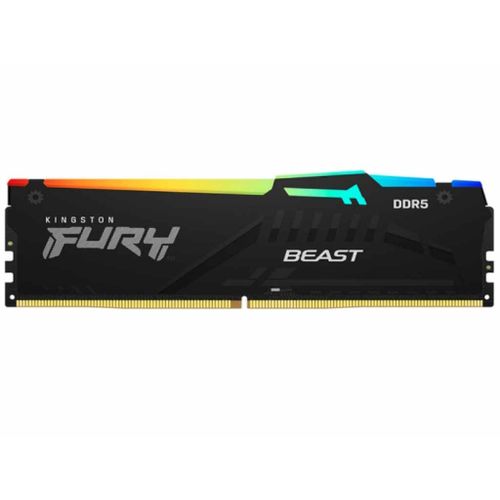 Kingston 32GB/DIMM/DDR5/6400MHz/CL32/FURY RAM Memorija Beast RGB XMP slika 1