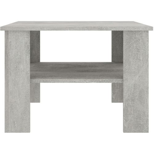 Stolić za kavu siva boja betona 60 x 60 x 42 cm od iverice slika 9