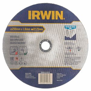 Irwin disk za rezanje metala/nehrđajućeg čelika, ravan, 230 mm x 1,8 mm x 22,23 mm