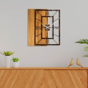 Wallity Ukrasni drveni zidni sat, Wooden Clock 37-A