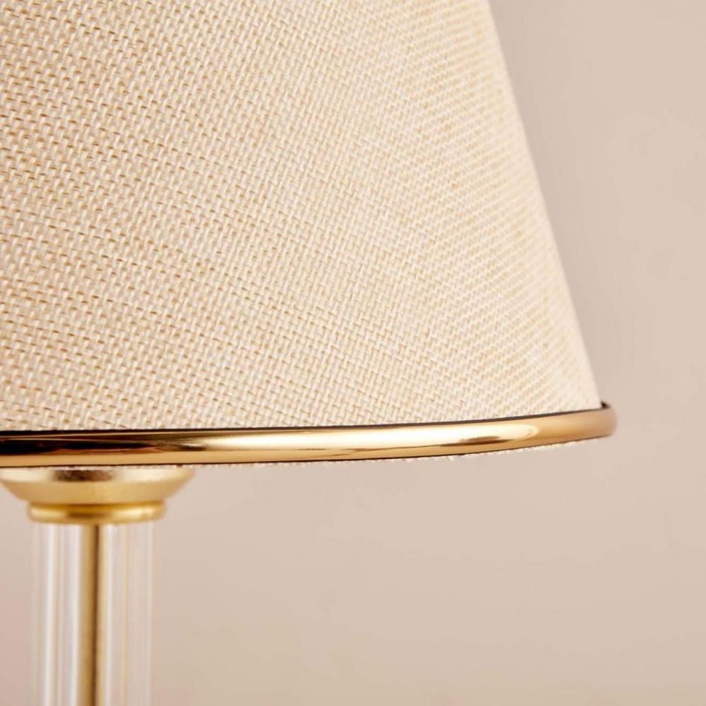 AYD-3413 Bež Zlatna Stočna Lampa slika 2