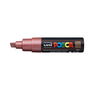 UNI POSCA marker pc-8k metallic crveni