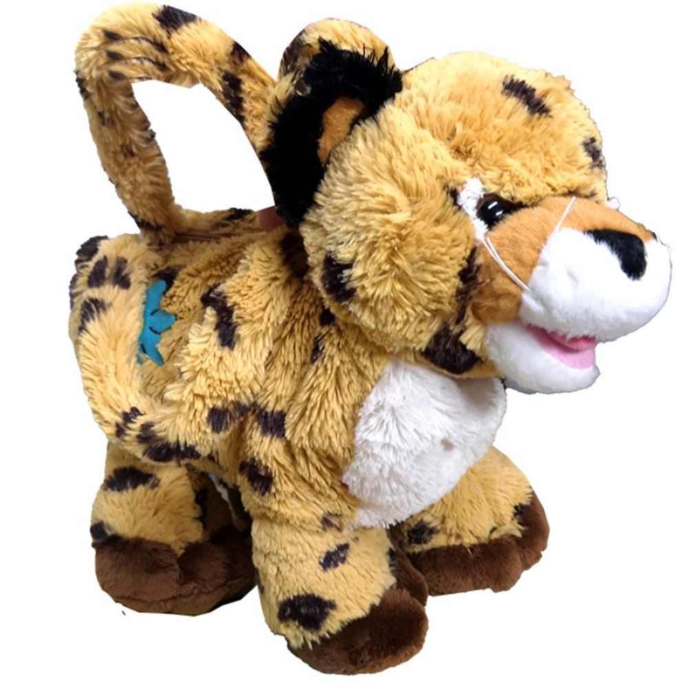 Pliš torbica leopard slika 1