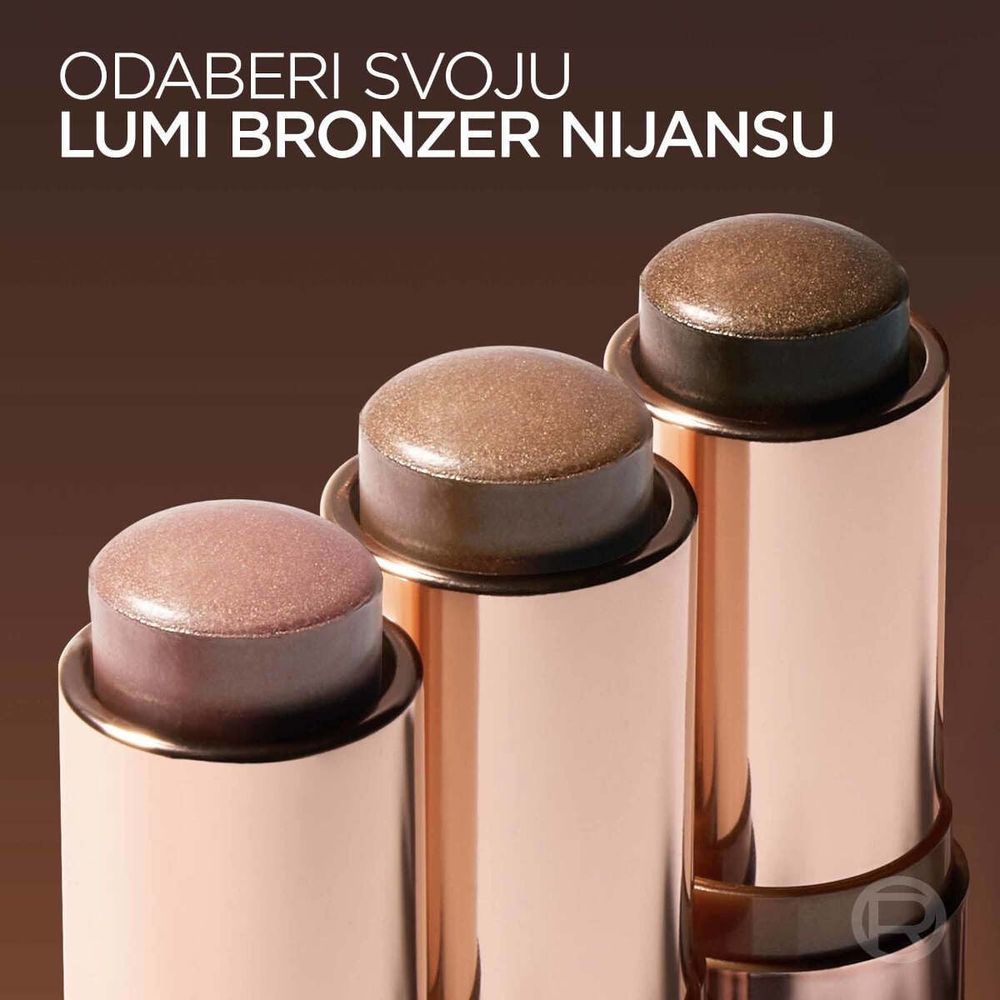 L'Oréal Paris Bronzer stick Lumi 130 Sunset Doré slika 10
