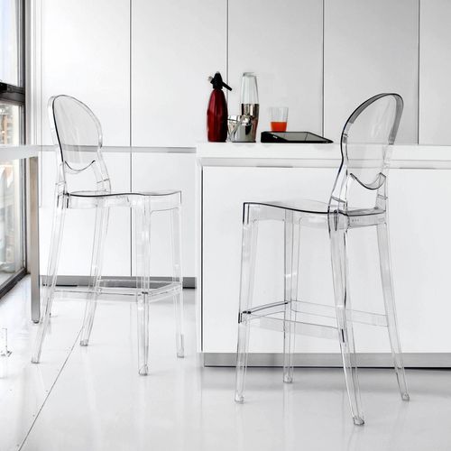 Dizajnerske polubarske stolice — IGLOO • 2 kom. slika 1