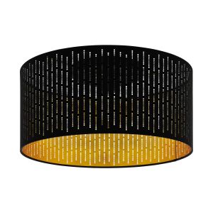Eglo Varillas Stropna Lampa - Crno/Zlatna, E27, Promjer 475 mm