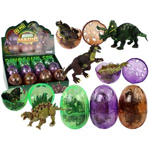 Figurica dinosaura jaje 3 boje 9 cm