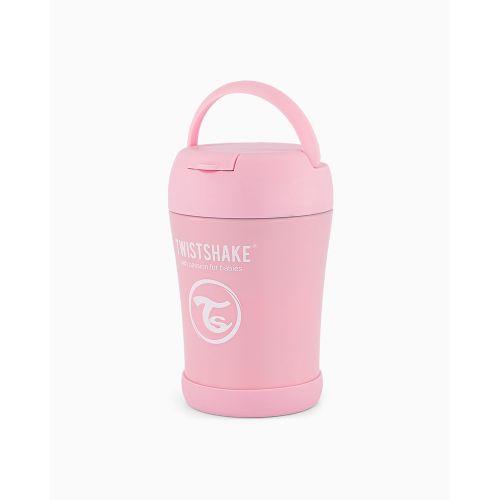 Twistshake termo posudica za hranu 350ml Pastel Pink slika 2