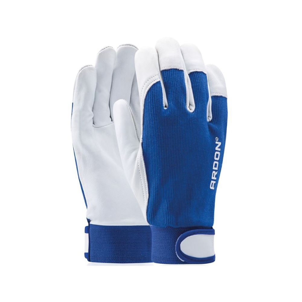 Ardon rukavice kombinovane A1073/10 Hoby MP (plave) slika 1