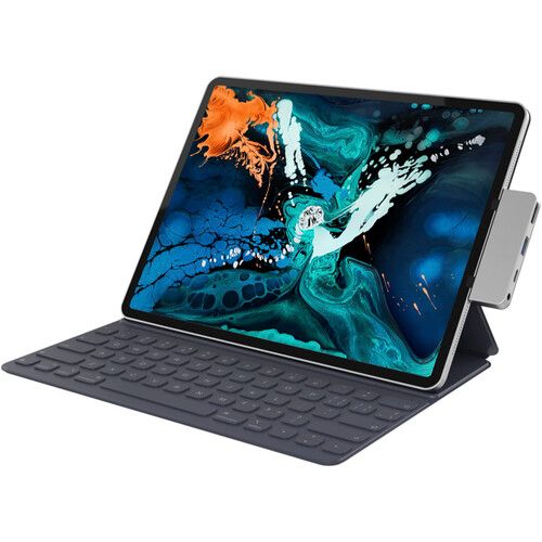 HyperDrive, 4 u 1 USB-C HUB za iPad Pro, iPad Air, iPad Mini, space grey slika 4