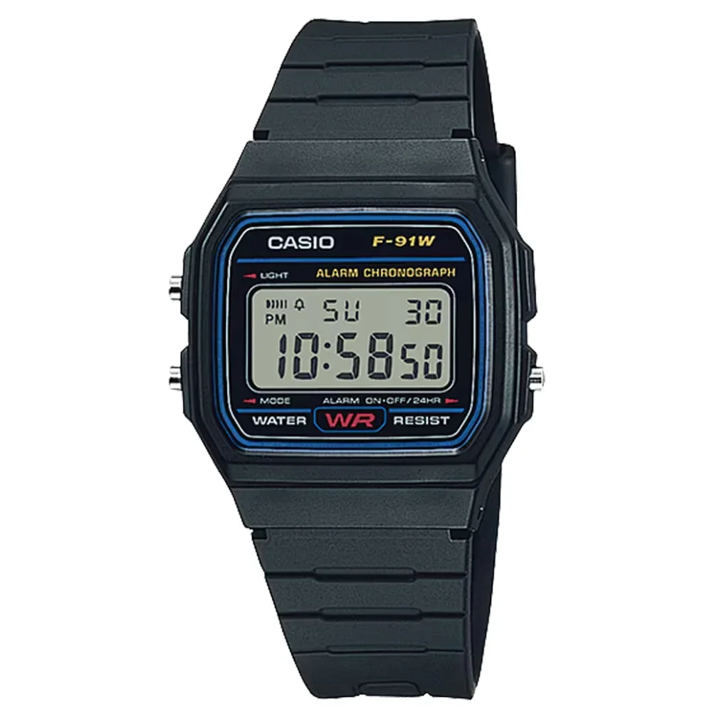 RUČNI SAT CASIO F-91W-1DG slika 1