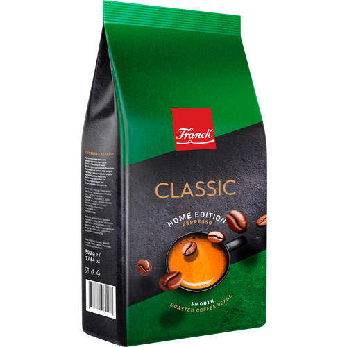 Franck kava zrno Clasicc espresso vrećica  500g at home slika 1