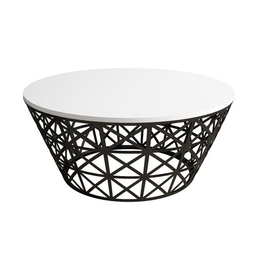 Stil Metal Ferforje - White White
Black Coffee Table slika 4