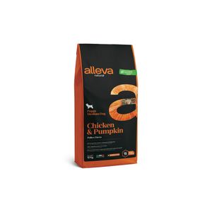 Alleva Natural Dog Puppy Chicken &amp; Pumpkin Medium 12 kg