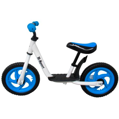 Bicikl bez pedala R5 bijelo - plavi slika 1