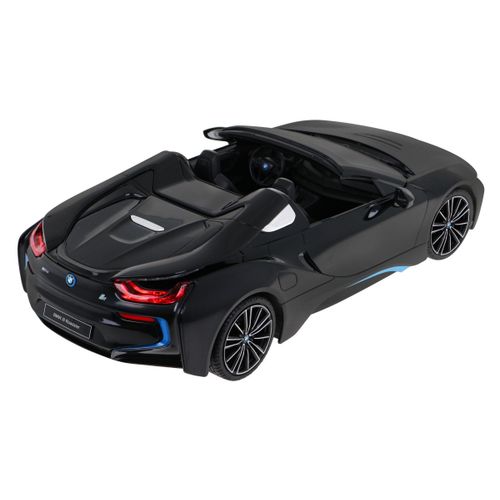 Licencirani auto na daljinsko upravljanje BMW I8 Roadster 1:12 RASTAR - crni slika 4