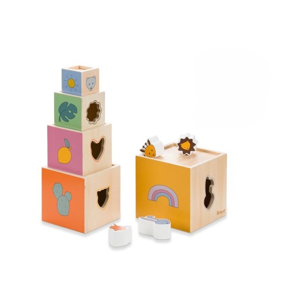 Hauck Drvene kocke za slaganje Stack N Raise slika 2