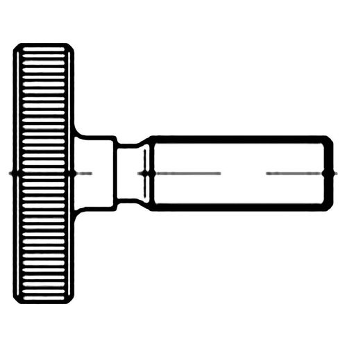 TOOLCRAFT 1061600 vijci s rebrastom glavom M6 30 mm DIN 653 nehrđajući čelik 10 St. slika 1