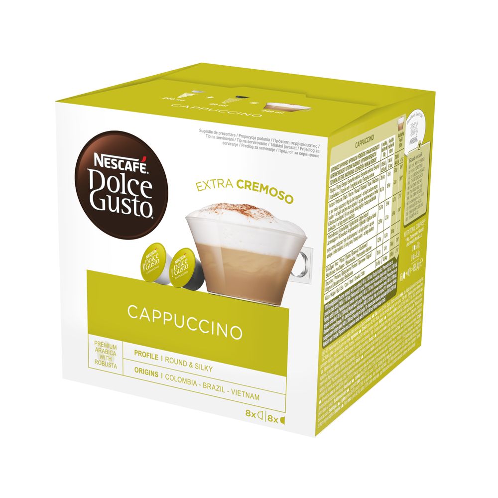 Nescafe Dolce Gusto Kafa u kapsulama Cappuccino 16 kom  slika 1