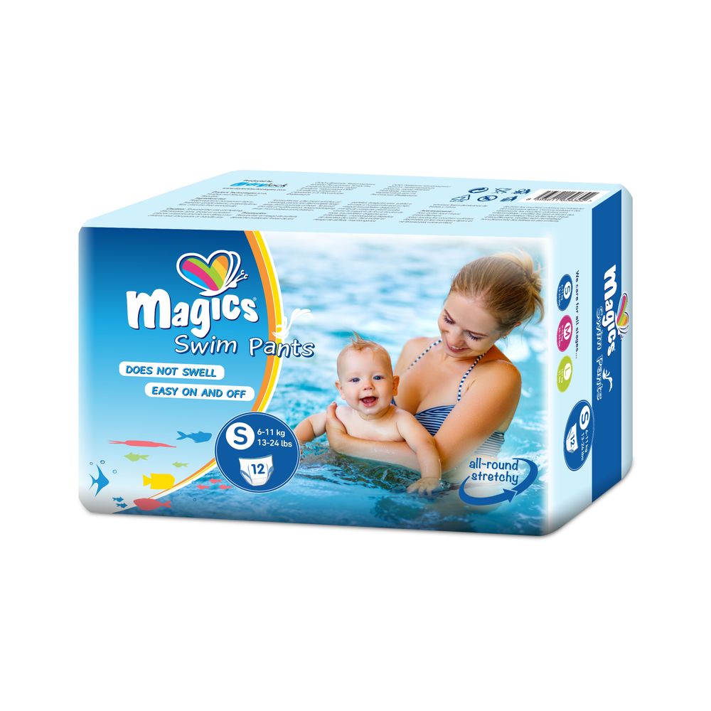 Magics pelene za kupanje Small (6-11KG), 12/1 slika 1