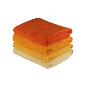 Rainbow - Yellow Light Yellow
Yellow
Pale Orange
Orange Bath Towel Set (4 Pieces)