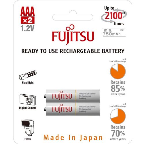 Fujitsu baterije AAA white HR-4UTCEX (2B) slika 1