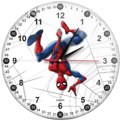 Marvel Wall Clock GlossySpider Man 003 - Wall Clock GlossySpider Man 003 slika 1