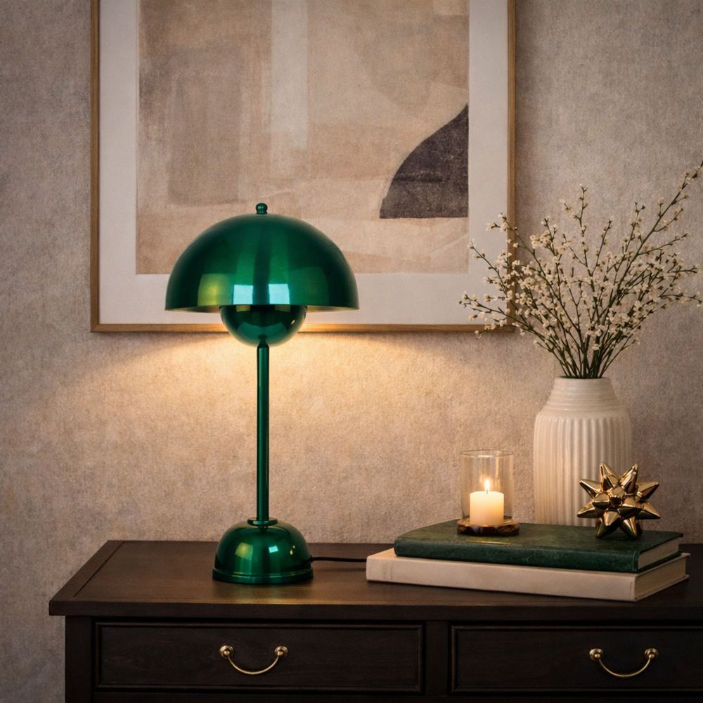 Stolna Lampa Eylul - 15681 - D - L, boja: Zelena slika 1