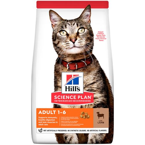 Hill's™ Science Plan Mačka Adult 1-6 s Janjetinom, 1,5kg slika 1