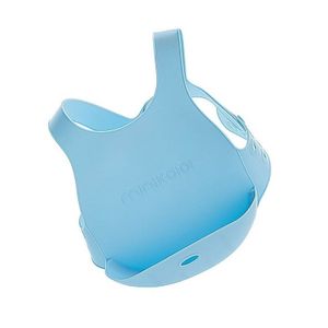 Minikoioi Silikonski siperak Flexi Bib, Plavi