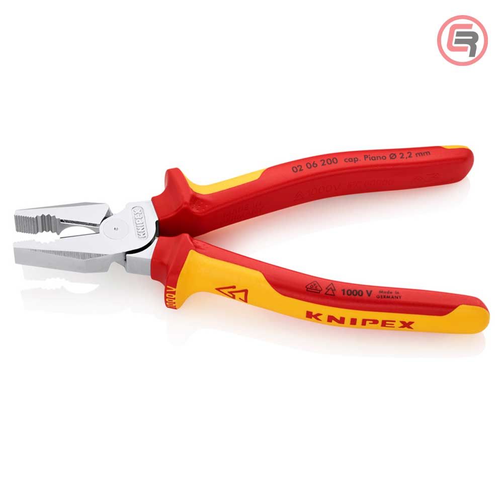 Knipex Kliješta Kombinovana 200 mm / 1000V  – 02 06 200 slika 2
