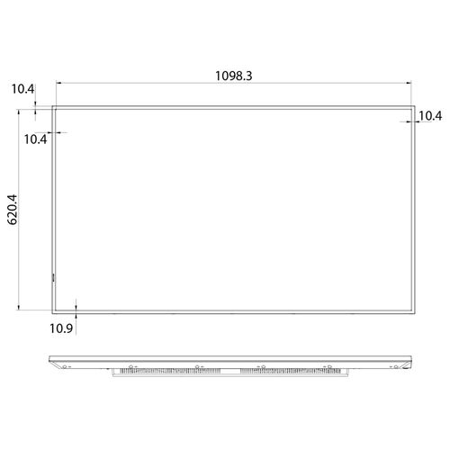 HISENSE 50 inča 50GM50D 4K UHD 500 nita Digital Signage Display - 18/7 Operation slika 6