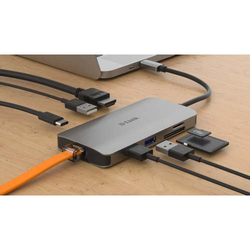 D-Link DUB-M810 8u1 USB-C Hub slika 2